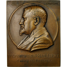 France, Medal, Docteur Georges J.B Baillière, Libraire.Editeur, Prud'homme.G