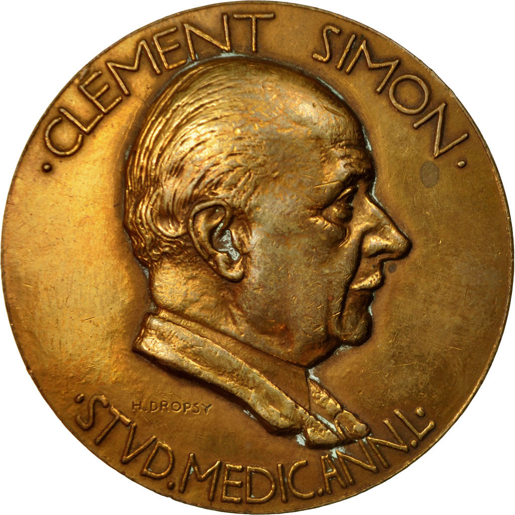 Frankrijk, Medaille, Médecine, Docteur Clément Simon, 1947, Dropsy, ZF+