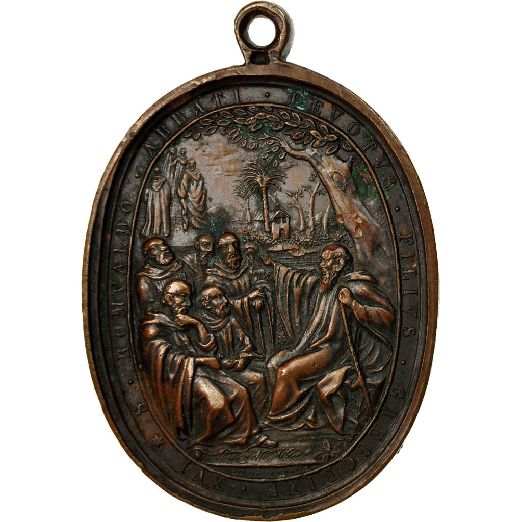 Vatican, Medal, Saint Grégoire Le Grand, Dévotion, Rome, 1831, G.Cerbara