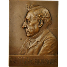 Frankreich, Medaille, Médecine, Professeur Lanelongue, 1909, Leroux, VZ, Bronze