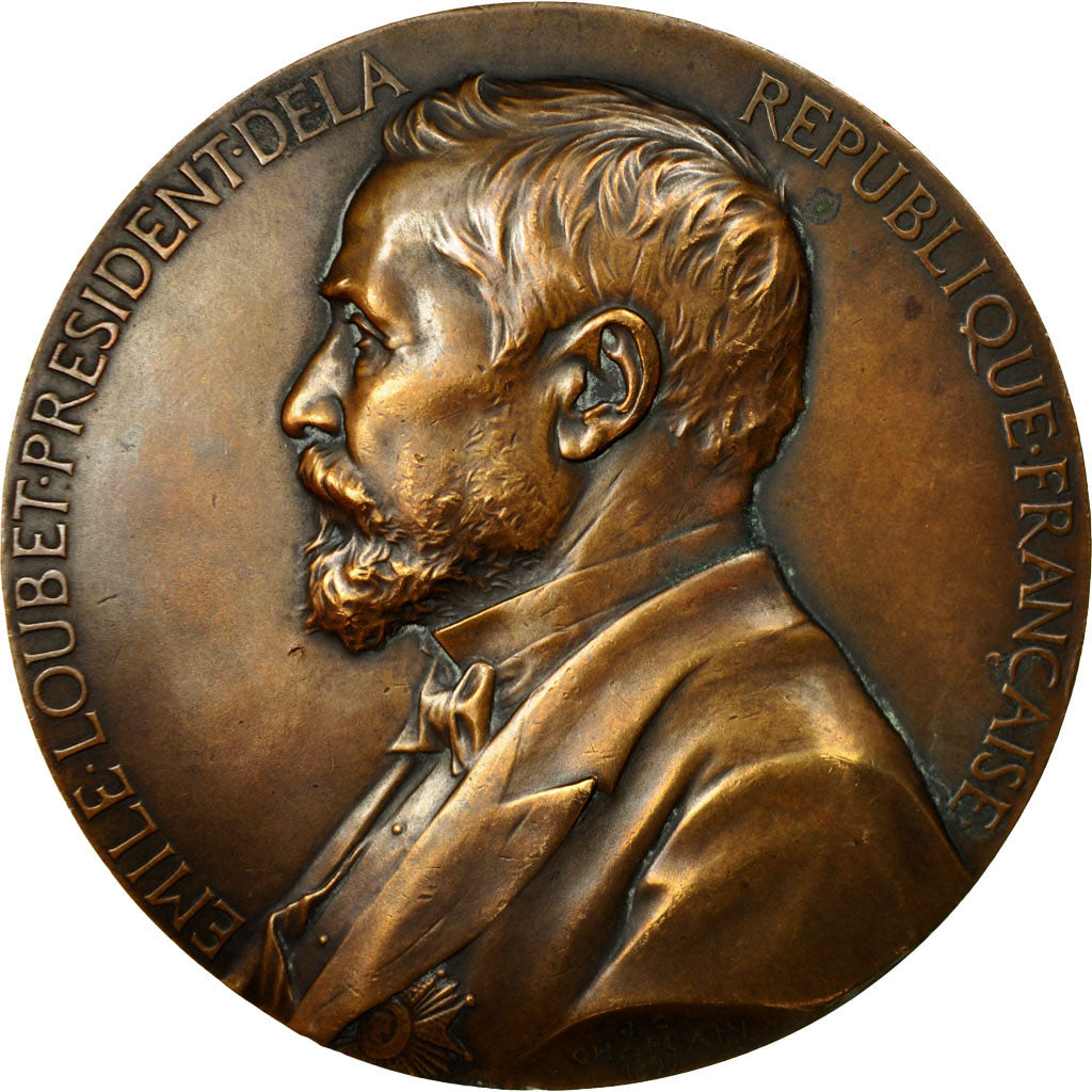 Frankreich, Medaille, Emile Loubet, Président de la République Française