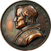 Vatican, Medal, Pie IX, Arrivée à Rome, 1850, Gayrard, AU(55-58), Bronze