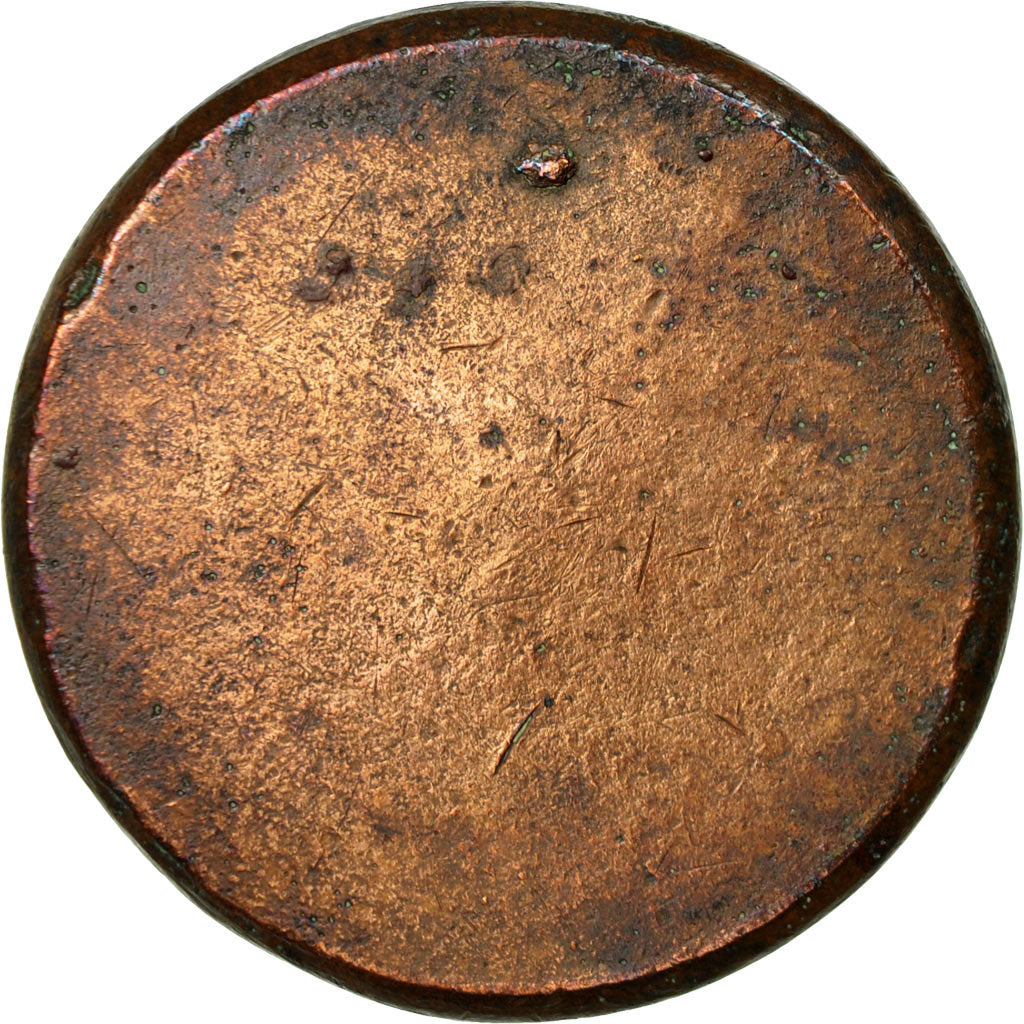 France, Medal, Révolution, Mort de Marat, 1793, EF(40-45), Copper