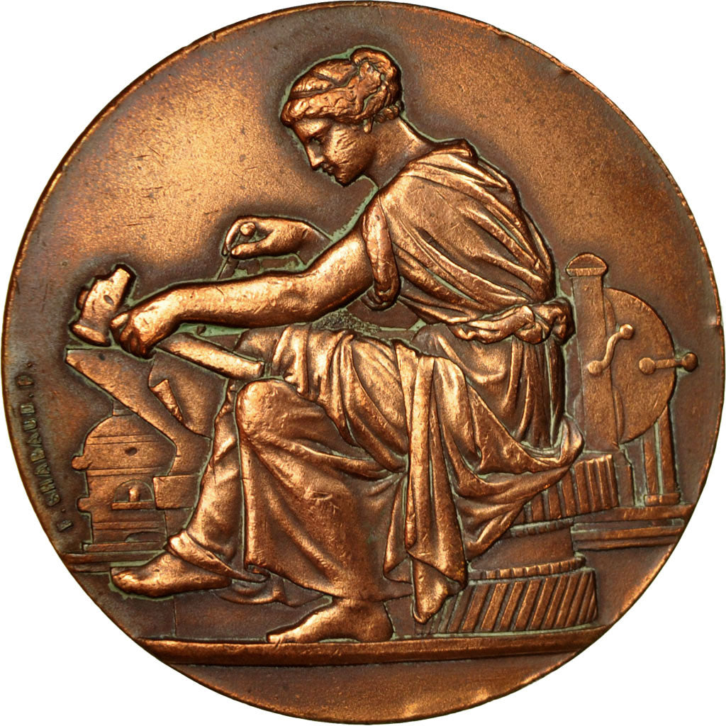 France, Médaille, Exposition universelle de Paris, 1889, Dupuis.D, TTB+, Cuivre