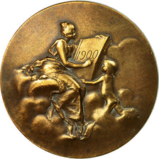 France, Medal, Monnaie de Paris, 1900, Dupuis.D, AU(50-53), Bronze