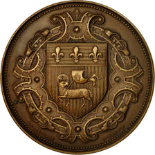 France, Médaille, Fondation Boucher de Perthes, Ville de Rouen, 1923, Noël