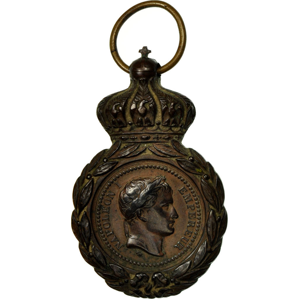 France, Médaille de Saint Hélène, Medal, 1857, Excellent Quality, Bronze, 32