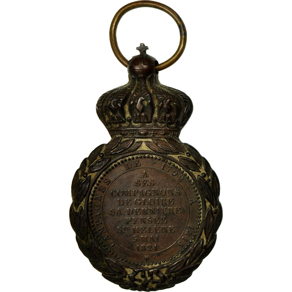 France, Médaille de Saint Hélène, Medal, 1857, Excellent Quality, Bronze, 32
