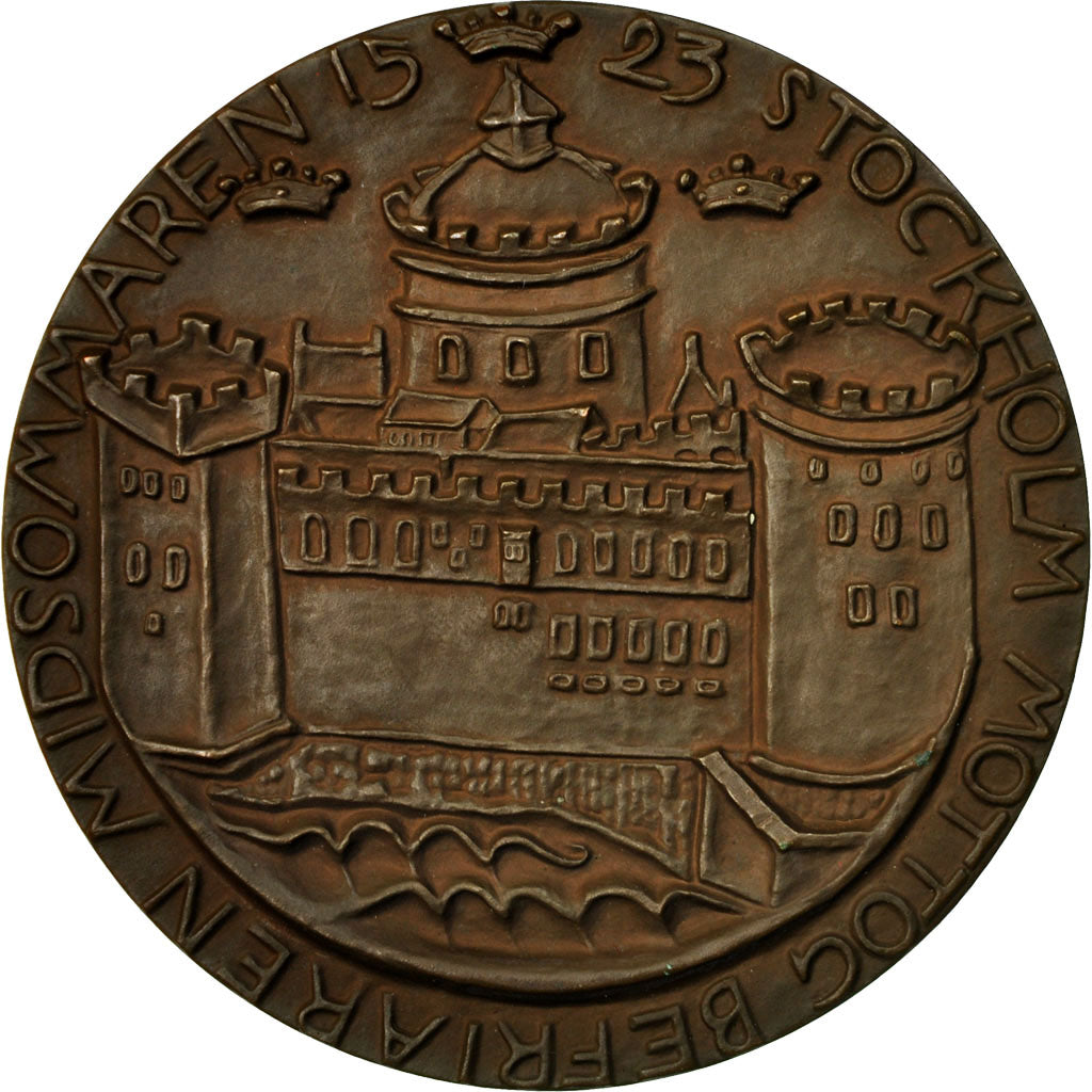Sweden, Medal, King Gustav Wasa, 1923, Carl Milles, MS(60-62), Bronze