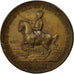 Niemcy, Medal, Frédérich II, Bataille de Rosbach, 1757, AU(50-53), Bronze