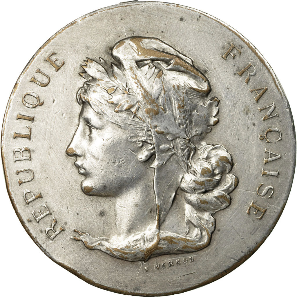 France, Medal, Ville de Saint-Pol-sur-Mer, Nord, Vernon, VF(30-35), Silvered