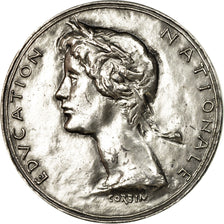 France, Medal, Education Nationale, 1959, Corbin, AU(50-53), Silver