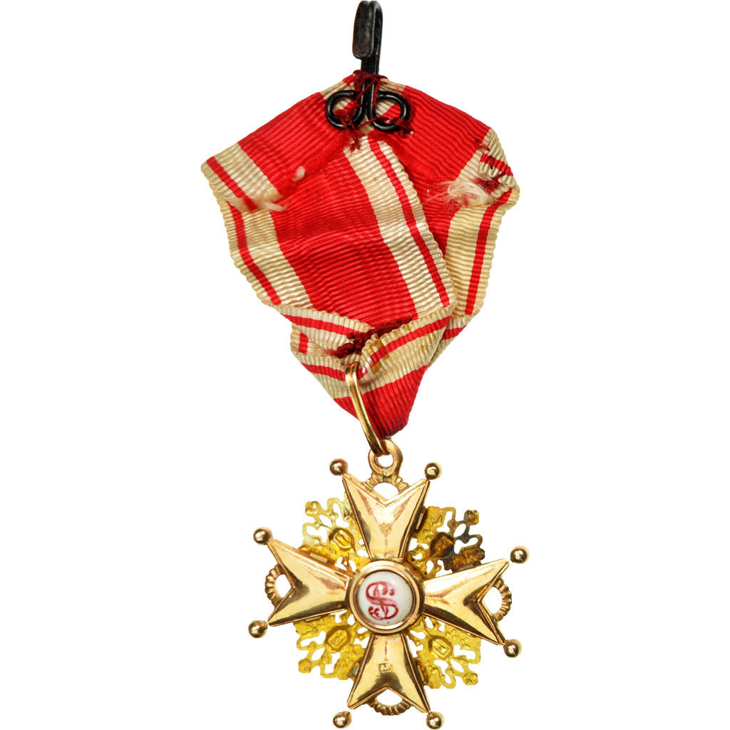 Russia, Ordre de Saint Stanislas, Nicolas II, Medal, Excellent Quality, Gold, 42