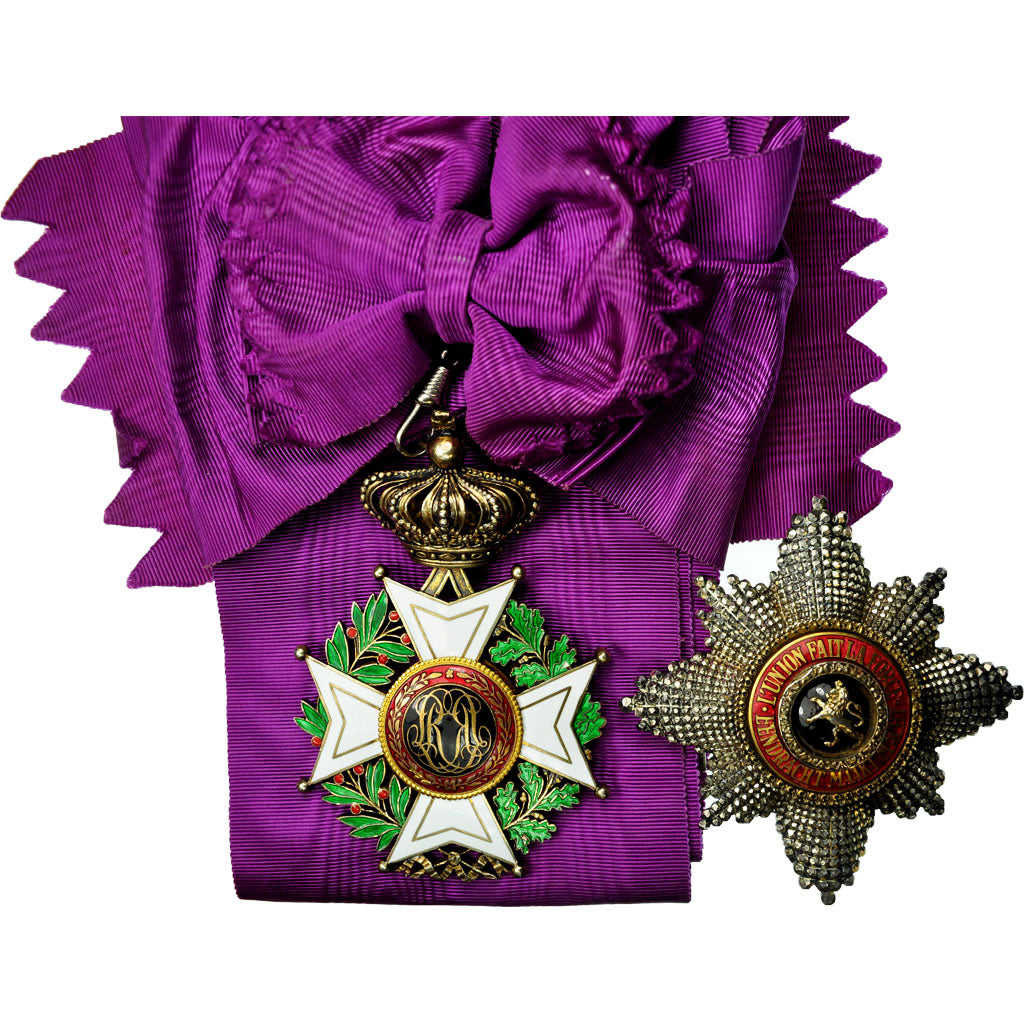 Belgium, Grand Cordon de l'Ordre de Léopold Ier, Medal, Excellent Quality