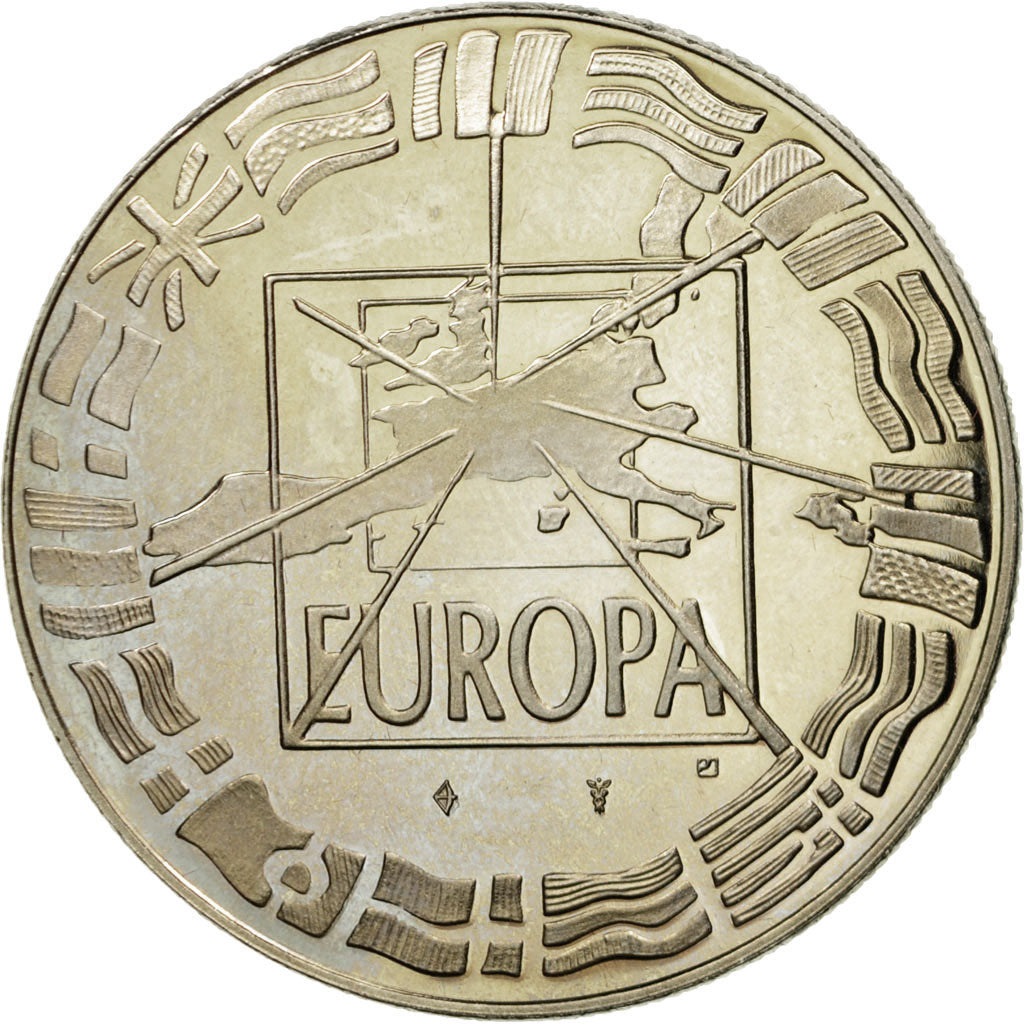 France, Medal, Europa, An 2000, Jimenez, MS(64), Copper-nickel