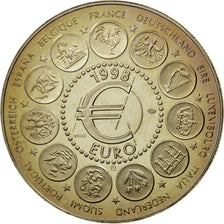 France, Medal, Ecu Europa, 1998, Jimenez, MS(65-70), Copper-nickel