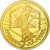 Francia, medalla, L'Europe, La Semeuse, 2000, Jimenez, FDC, Copper Gilt