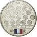 France, Medal, 10 ans de l'Euro, 2012, MS(65-70), Copper-nickel