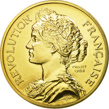 Frankrijk, Medaille, Bicentenaire de la Prise de la Bastille, 1989, Dubois.A