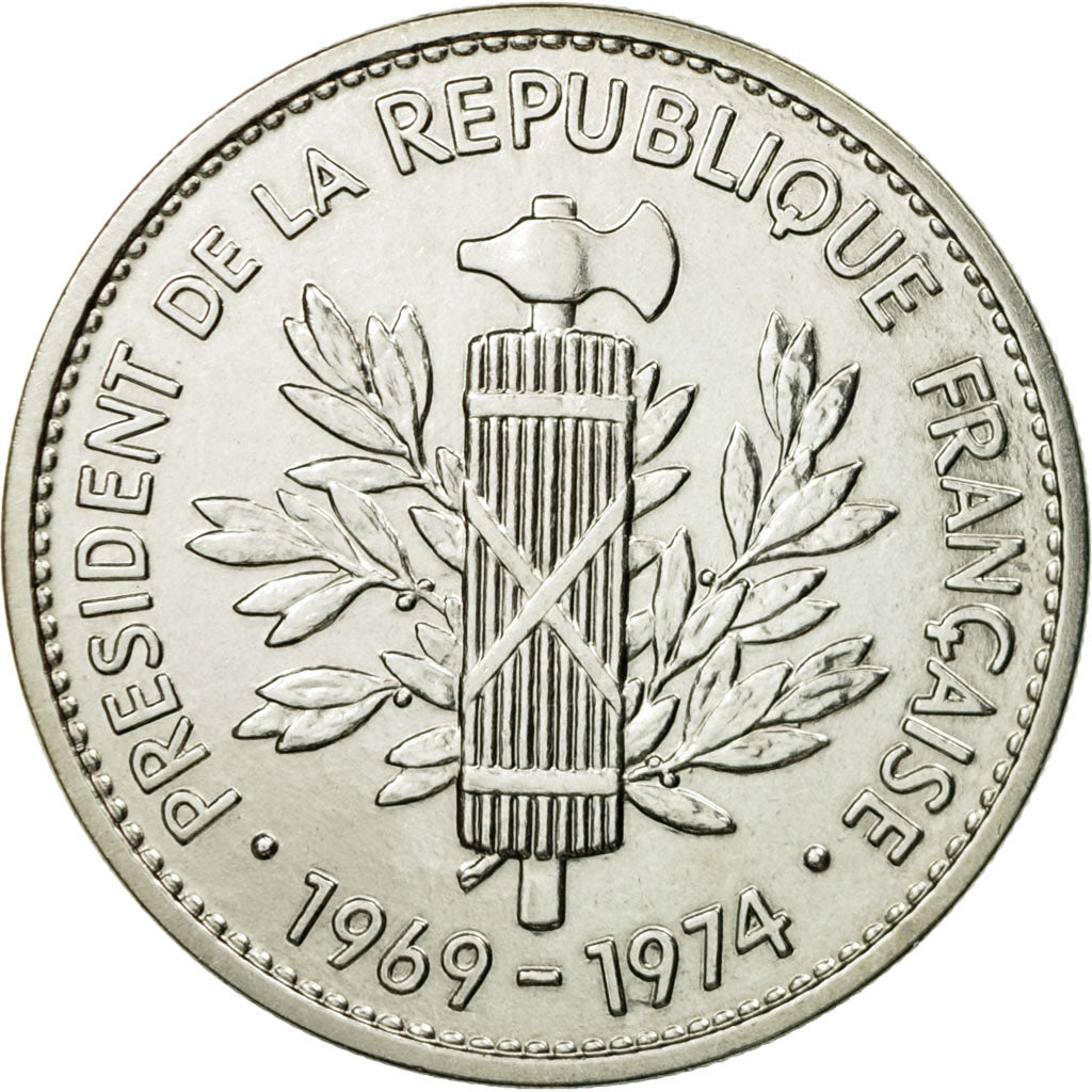Francia, medaglia, Georges Pompidou, Président de la République Française