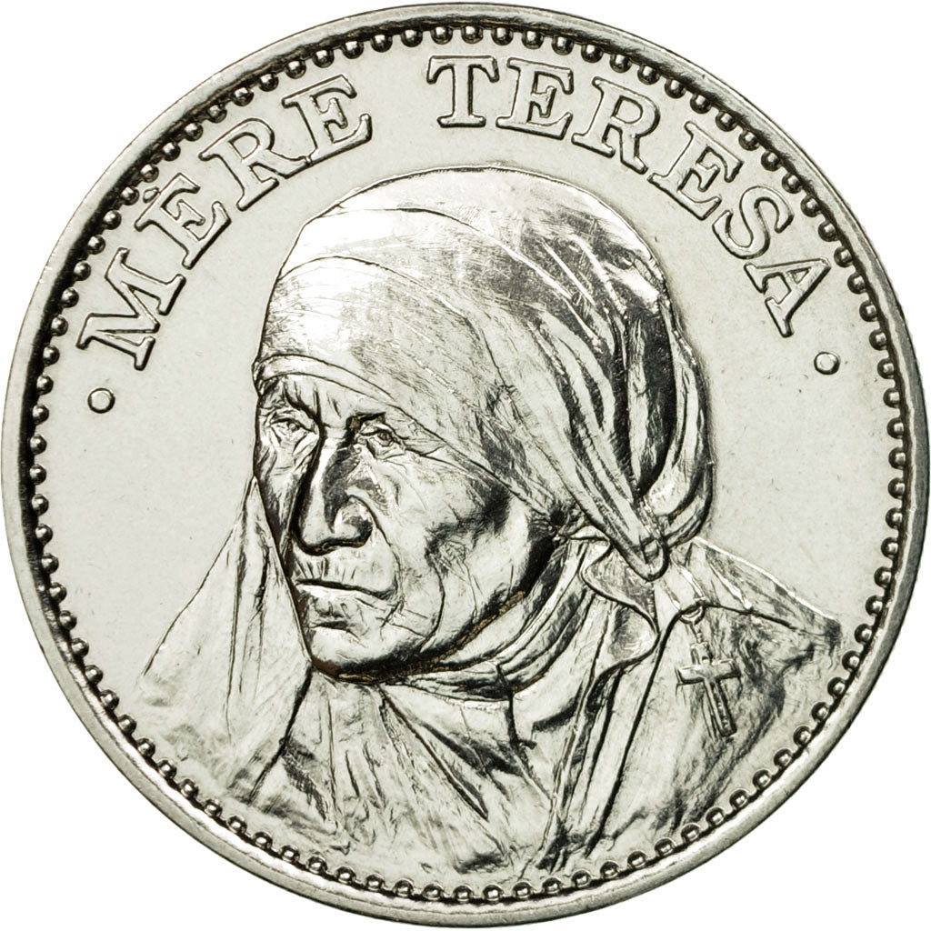 France, Medal, Mère Thérésa, Prix Nobel de la Paix 1979, MS(65-70)