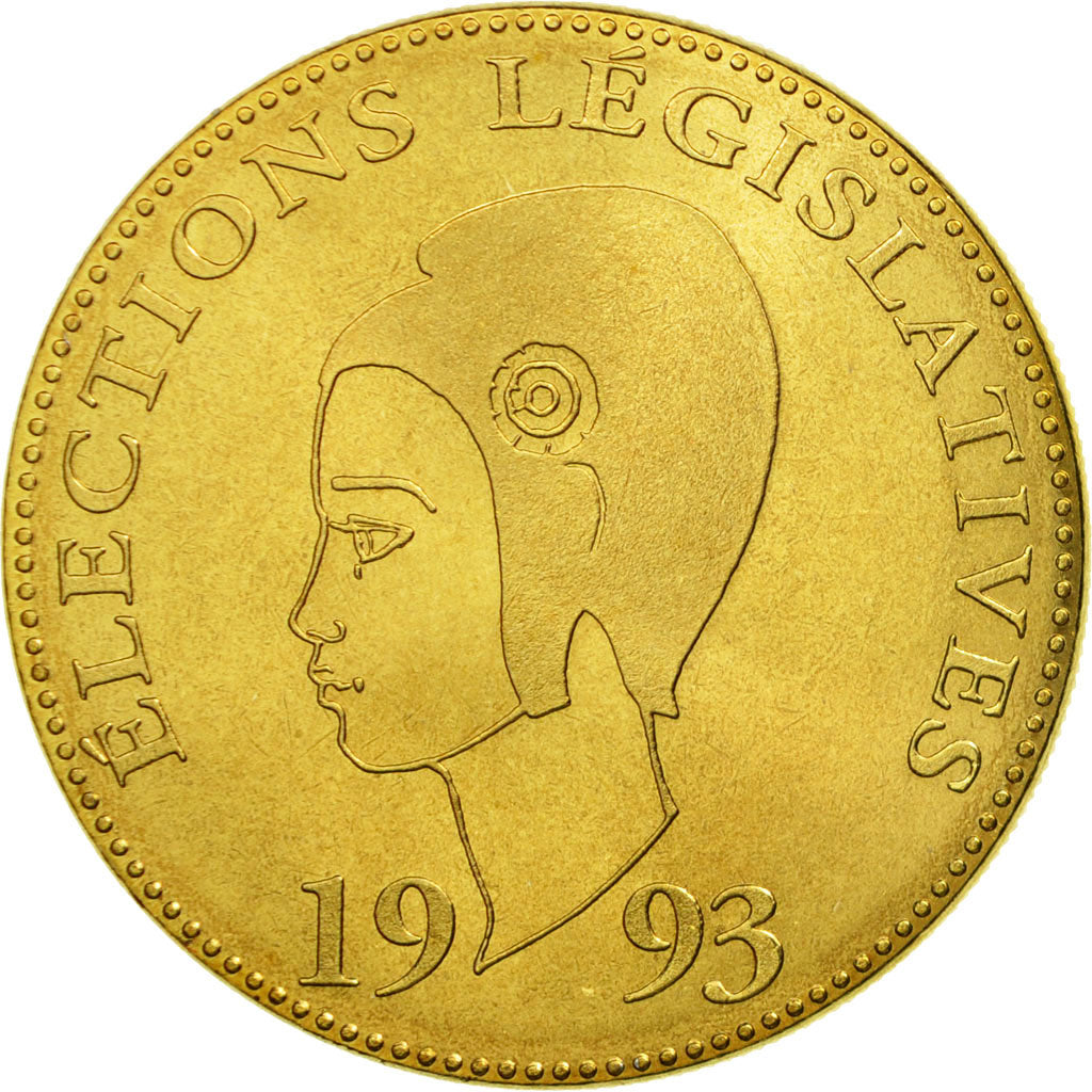 France, Medal, Elections Législatives, Assemblée Nationale, 1993, MS(65-70)