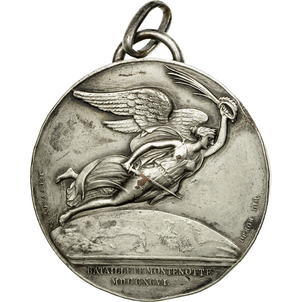 France, Medal, Napoléon Bonaparte, Bataille de Montenotte, Gayrard, Restrike