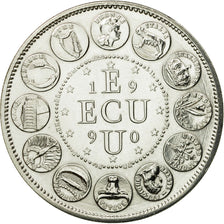 France, Médaille, Ecu Europa, Marianne, 1990, Rodier, FDC, Copper-nickel