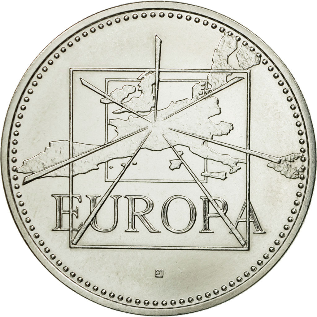 France, Medal, Ecu Europa, 1995, Jimenez, MS(65-70), Copper-nickel