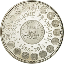 France, Médaille, L'Europe des XXVII, Veme République, 2013, FDC