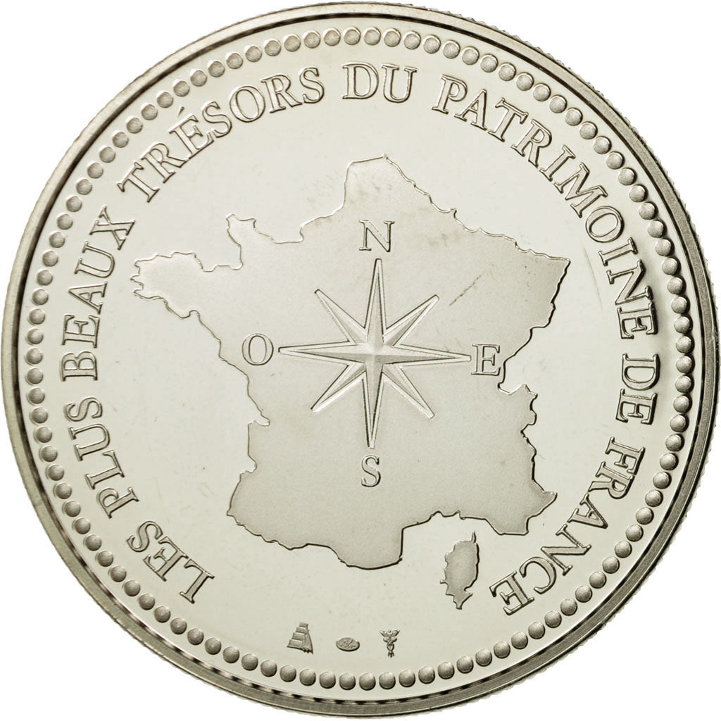 France, Medal, Paris - La Tour Eiffel, MS(65-70), Copper-nickel