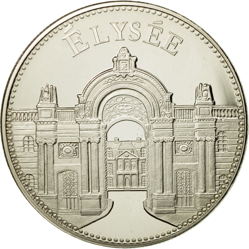 France, Medal, 75/ Paris - Palais de l'Elysée, MS(65-70), Copper-nickel