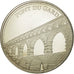 France, Medal, Le Pont du Gard, MS(65-70), Copper-nickel