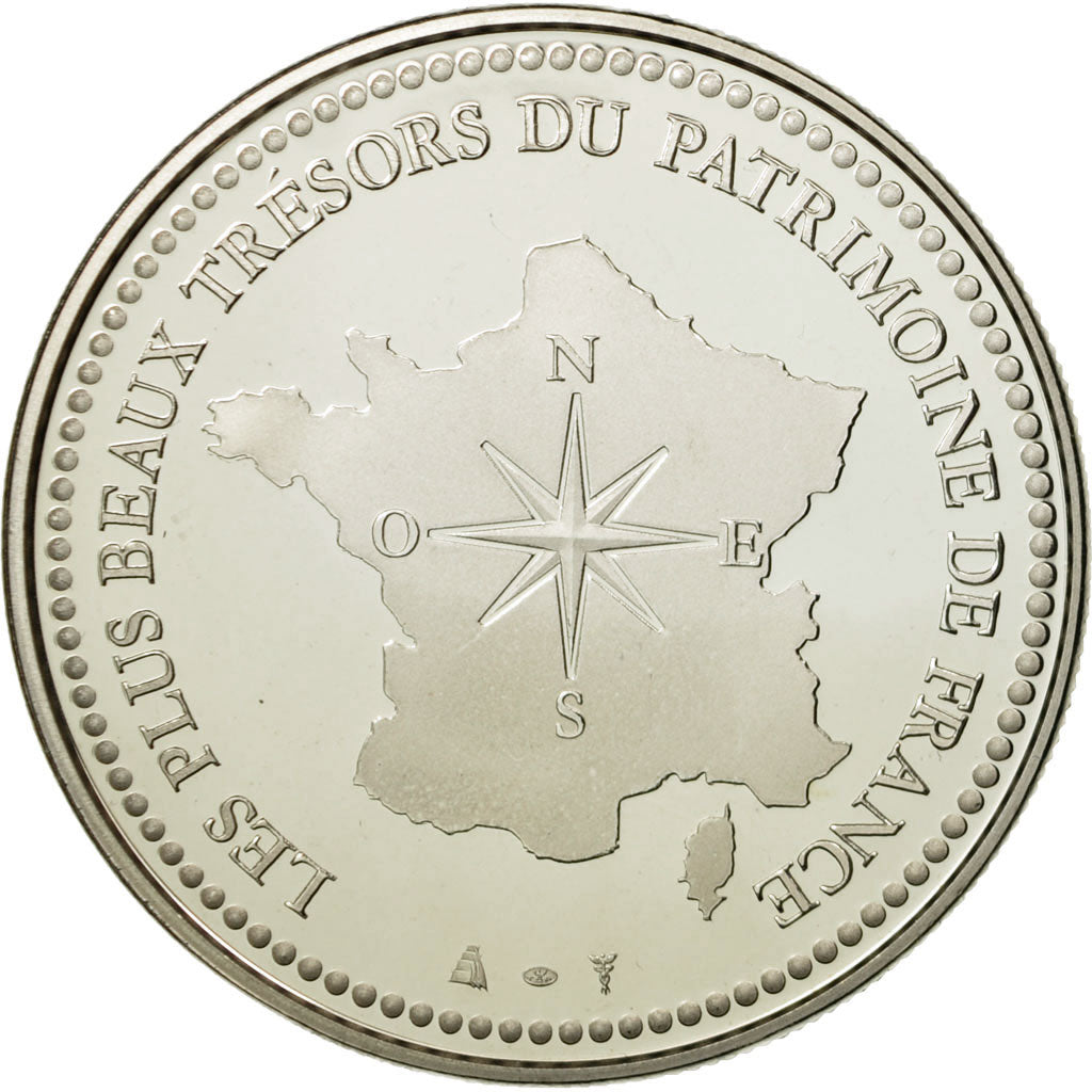 France, Medal, Notre Dame de paris, MS(65-70), Copper-nickel