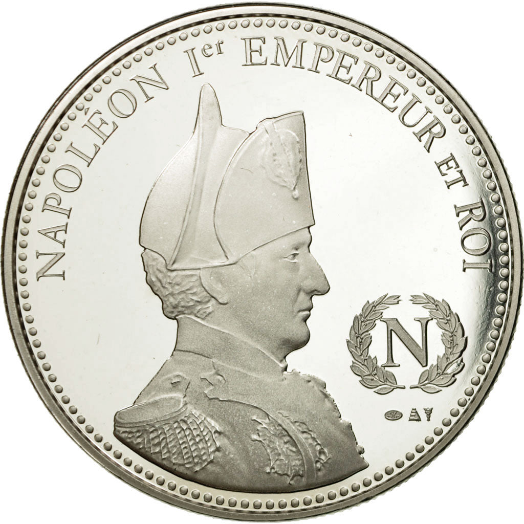 France, Medal, Napoléon Ier, Bataille de Waterloo (1815), MS(65-70)