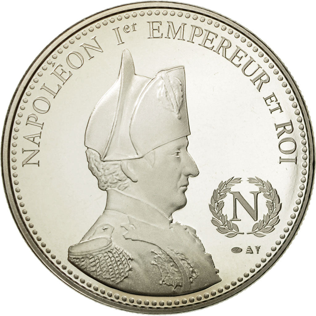 France, Médaille, Napoléon Ier, Bataille d'Essling (1809), FDC, Copper-nickel