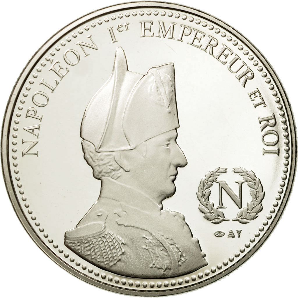 France, Medal, Napoléon Ier, Bataille d'Austerlitz, MS(65-70), Copper-nickel