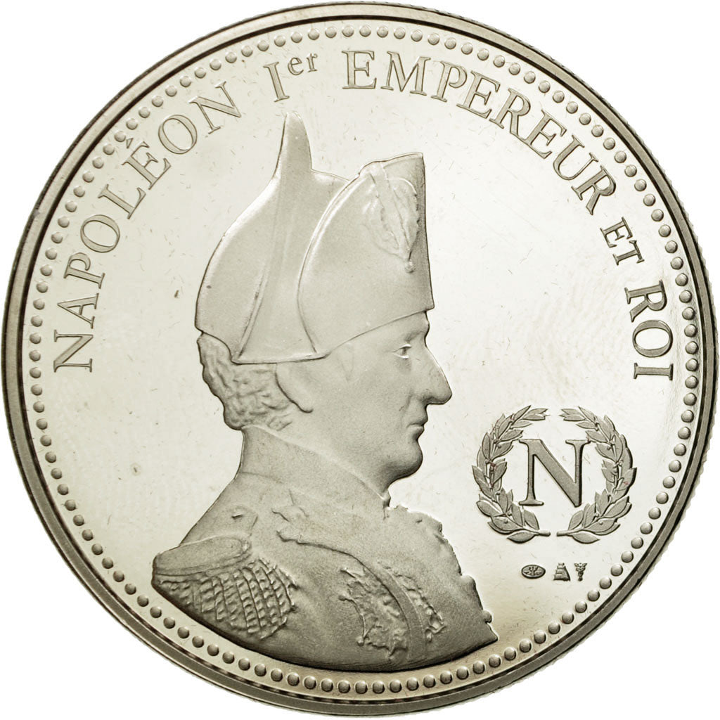France, Medal, Napoléon Ier, Bataille Eylau (1807), MS(65-70), Copper-nickel