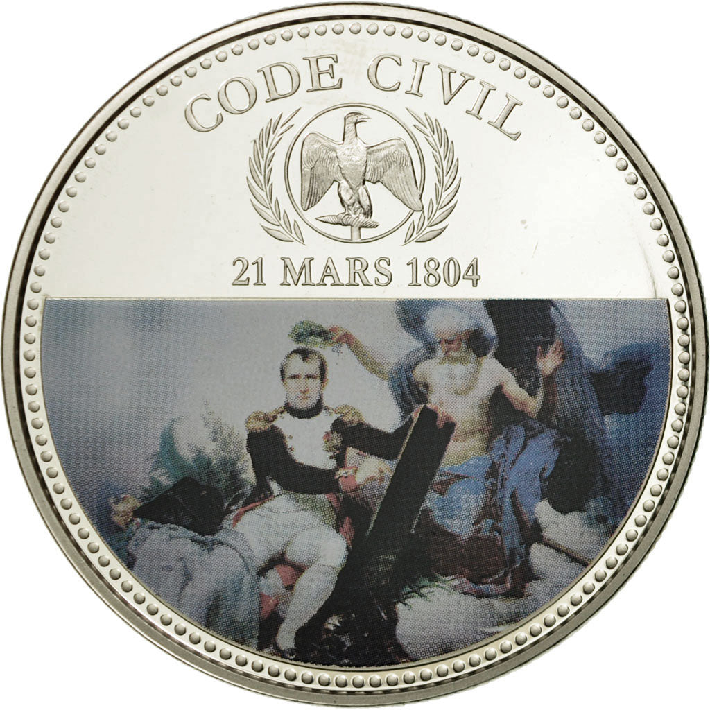 France, Medal, Napoléon Ier, Code Civil (1804), MS(65-70), Copper-nickel