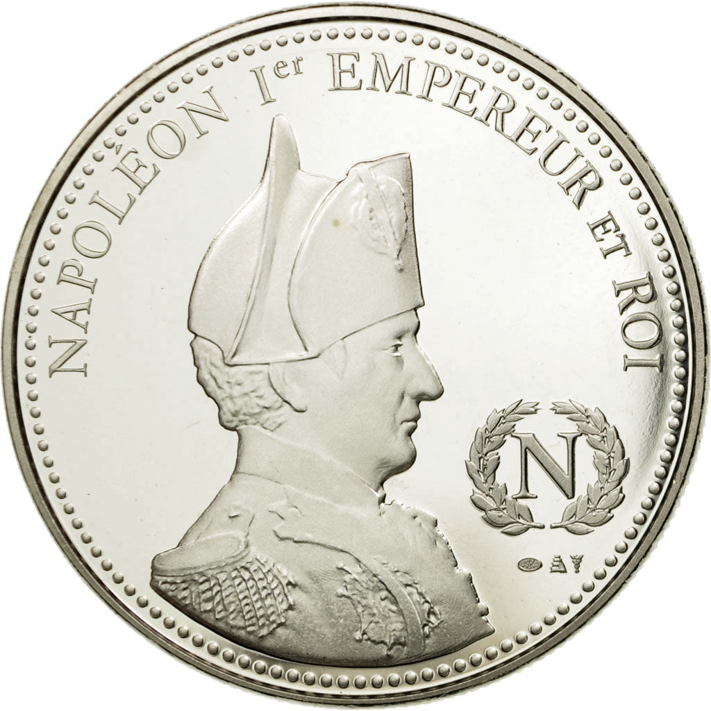 Francia, medalla, Bonaparte, Campagne d'Italie (1796), FDC, Cobre - níquel