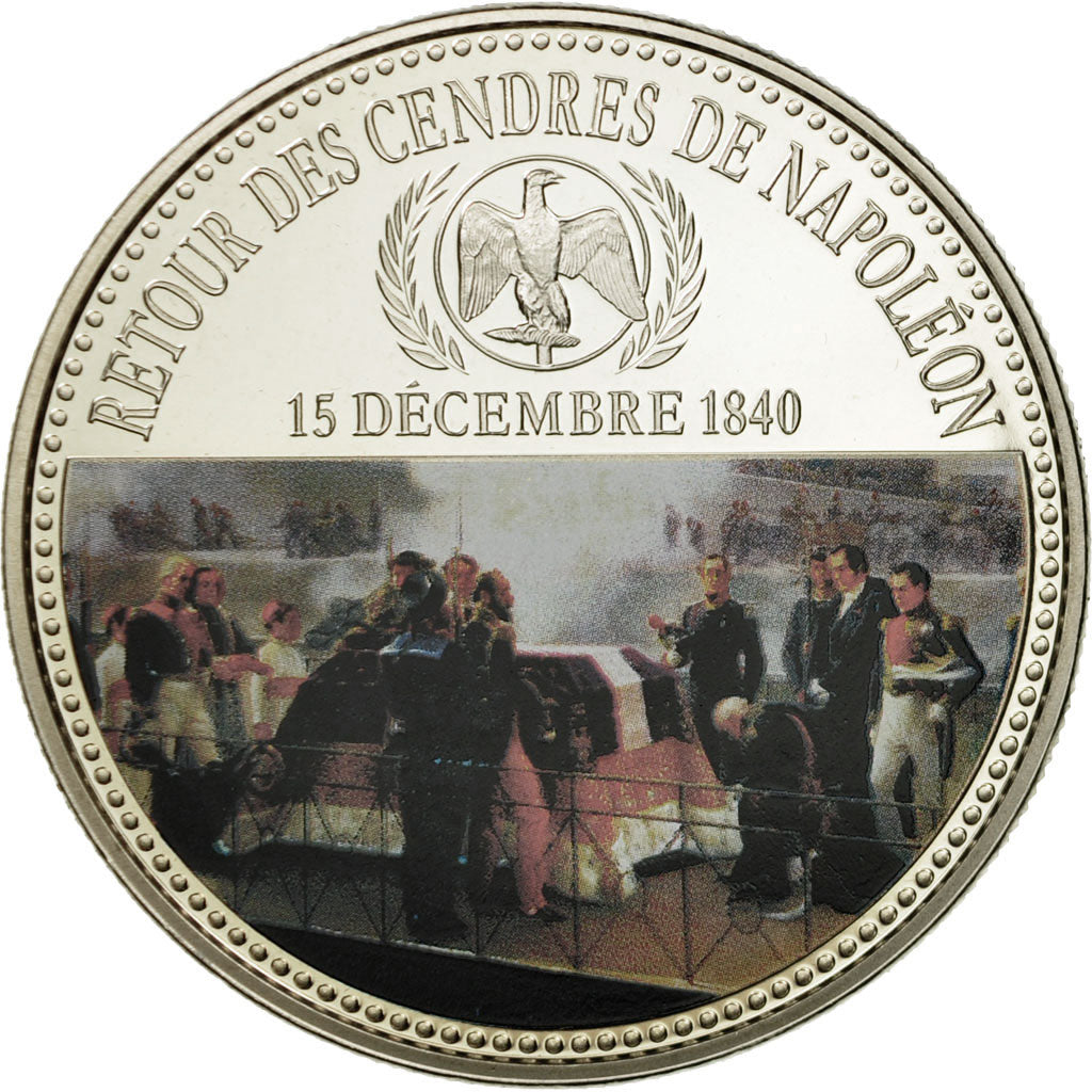France, Medal, Napoléon Ier, Retour des cendres, MS(65-70), Copper-nickel