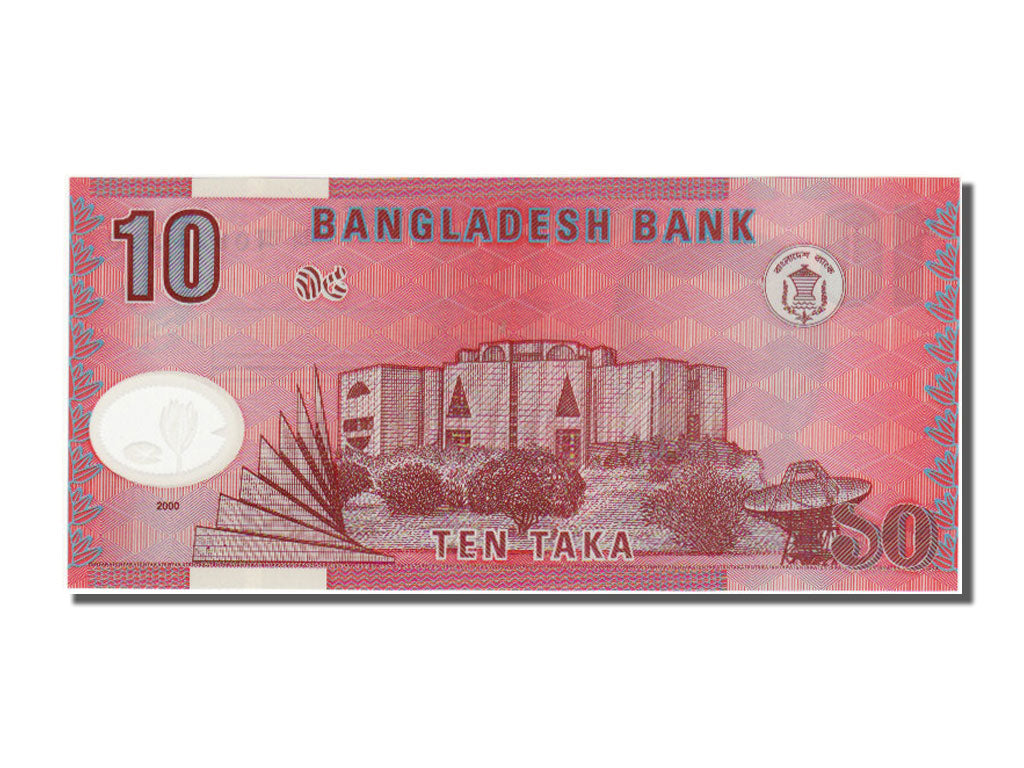 Billete, 10 Taka, 2000, Bangladesh, UNC