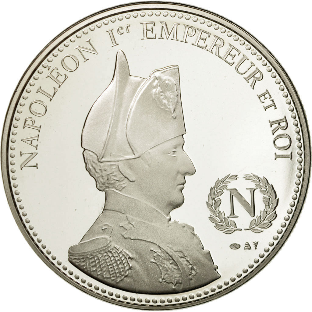 France, Médaille, Napoléon Ier à Saint Hélène, FDC, Copper-nickel