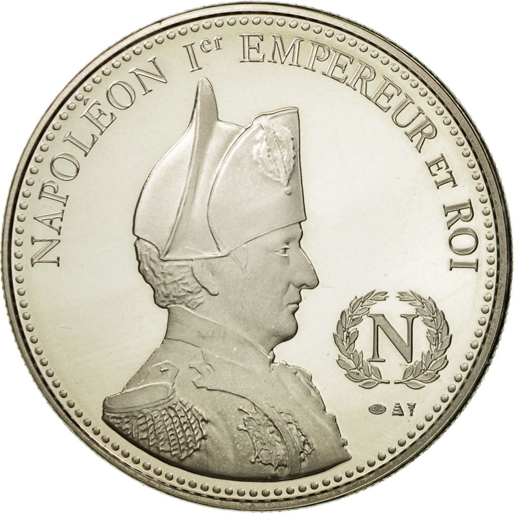 France, Médaille, Napoléon Ier, Adieux de Fontainebleau (1814), FDC