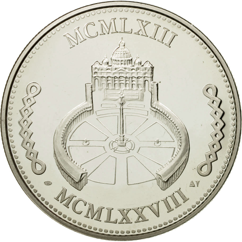 Vaticano, medalla, Paul VI, FDC, Cobre - níquel