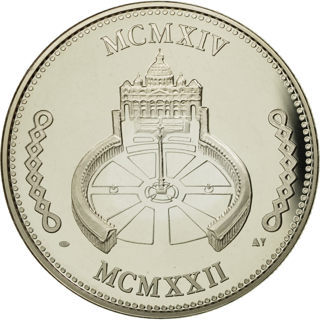 Vatican, Medal, Benoit XV, MS(65-70), Copper-nickel