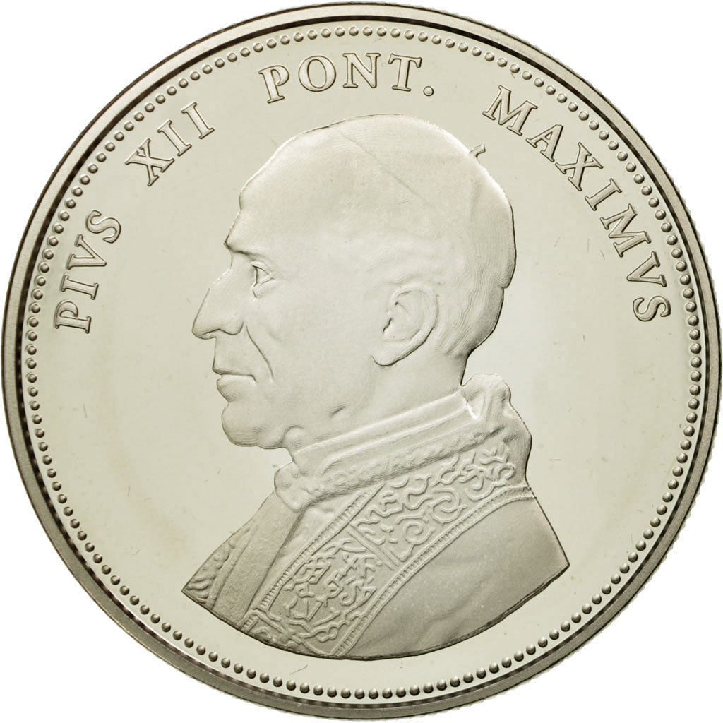 Vatican, Medal, Le Pape Pie XII, MS(65-70), Copper-nickel