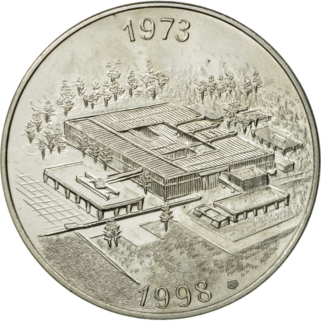 Francia, medaglia, 25 Ans de la FFAN, Pessac, 1998, FDC, Copper Plated Silver