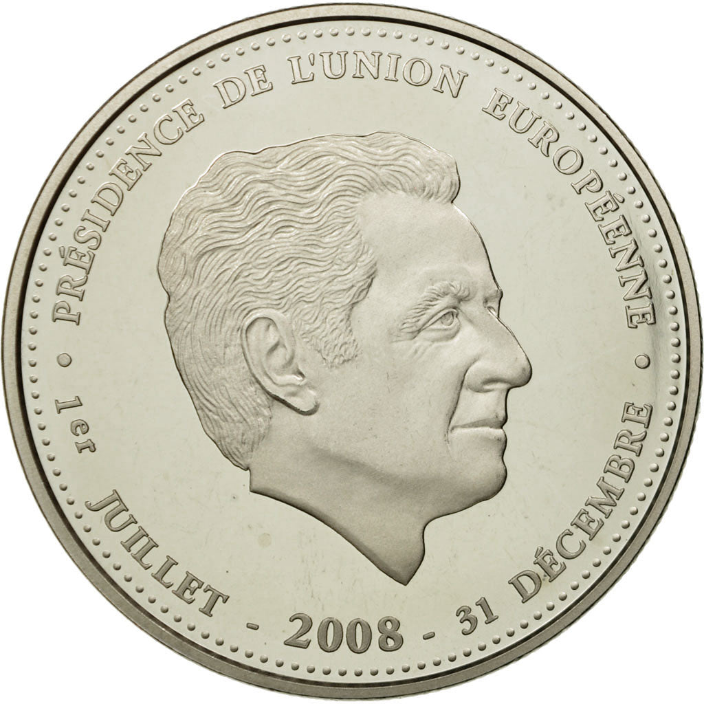 France, Medal, Présidence Française Union Européenne, 2008, MS(65-70)