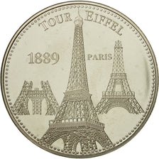 France, Medal, Paris - La Tour Eiffel, MS(65-70), Copper-nickel